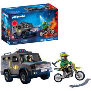 playmobil Spielset CITY ACTION 72066, ab 4 Jahre, SWAT-Einsatzfahrzeug, 56 Teile