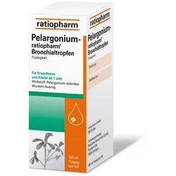 PELARGONIUM ratiopharm Bronchialtropfen 100 ml