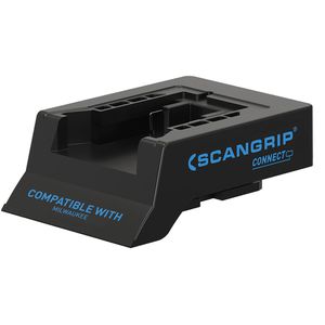 Scangrip Akku-Adapter 03.6149C Adapter Milwaukee, für Connect LED Baustrahler und Arbeitsleuchten