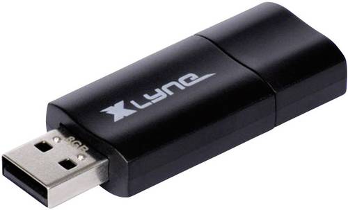 Xlyne Wave USB-Stick 64GB Schwarz, Orange 7164000 USB-A (USB 2.0)
