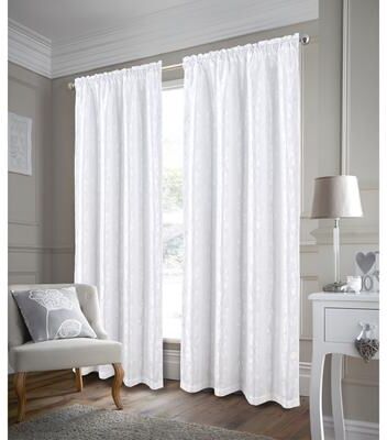 RT Designer Collection Jamie Floral Leaves Room Darkening Window Curtain Panel