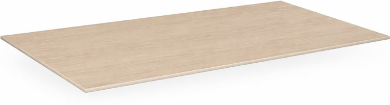 B2B Partner Tischplatte 2000 x 1000 x 18 mm, Eiche natur