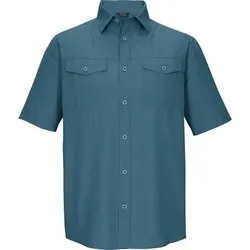 KILLTEC Herren Hemd KOS 63 MN WVN SHRT, Größe L in Blau Blau
