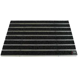 Emco Eingangsmatte DIPLOMAT 12mm   60x40cm   Large Rips Anthrazit
