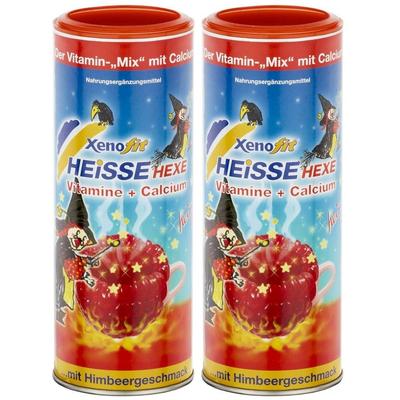 Xenofit heiße Hexe Himbeere Granulat Dose 2x 2x270 g