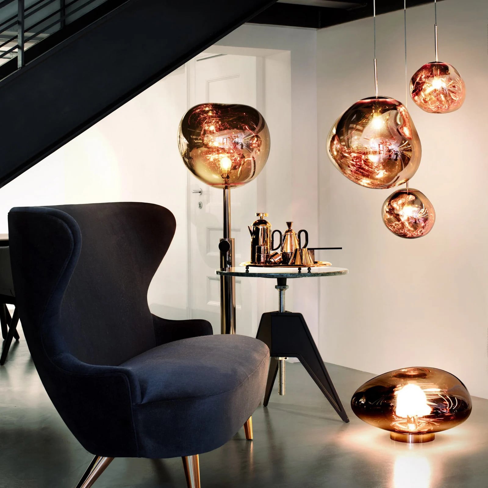 Tom Dixon Melt Vloerlamp Koper