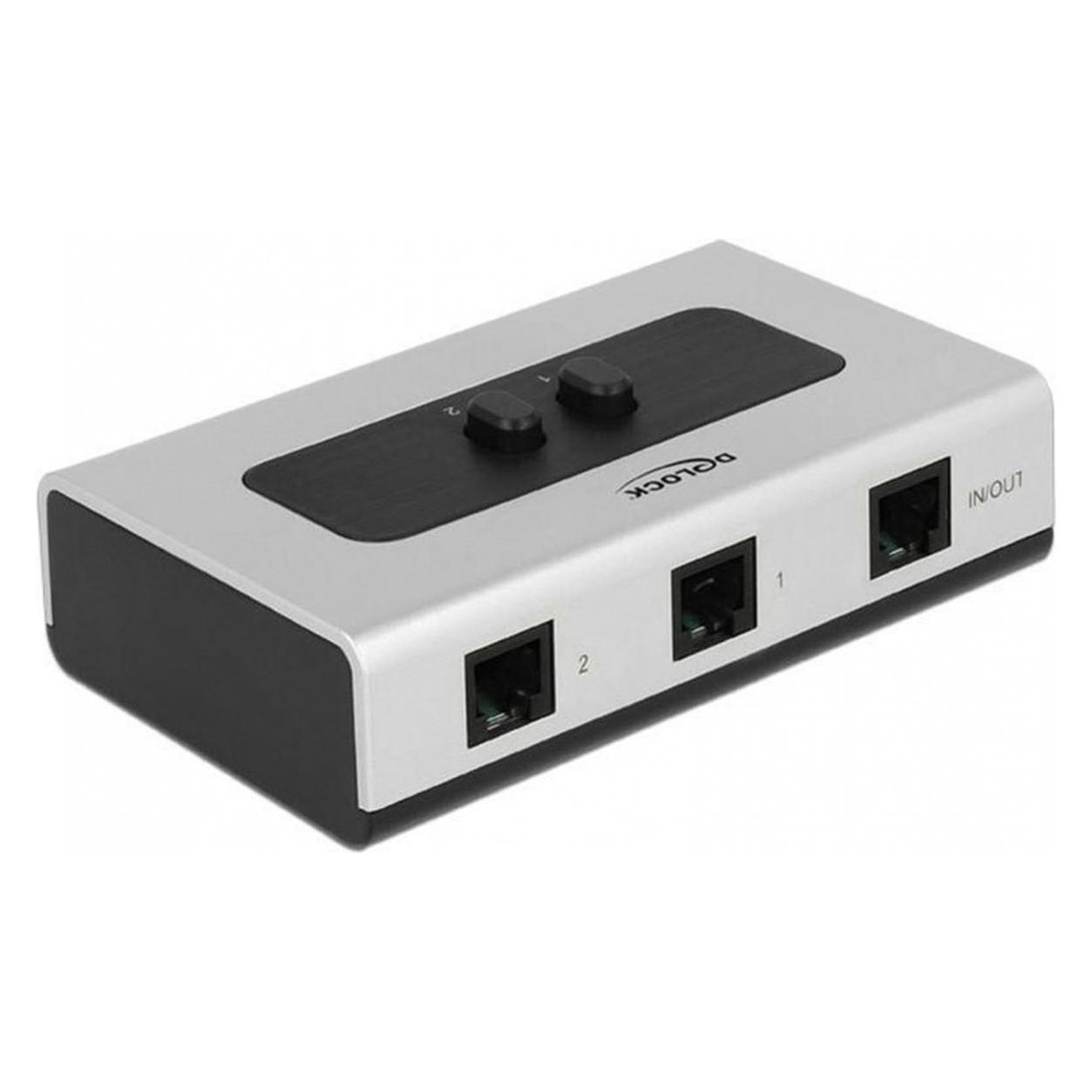 Delock 2Port RJ-11 Switchbox (2 Ports) (87698)