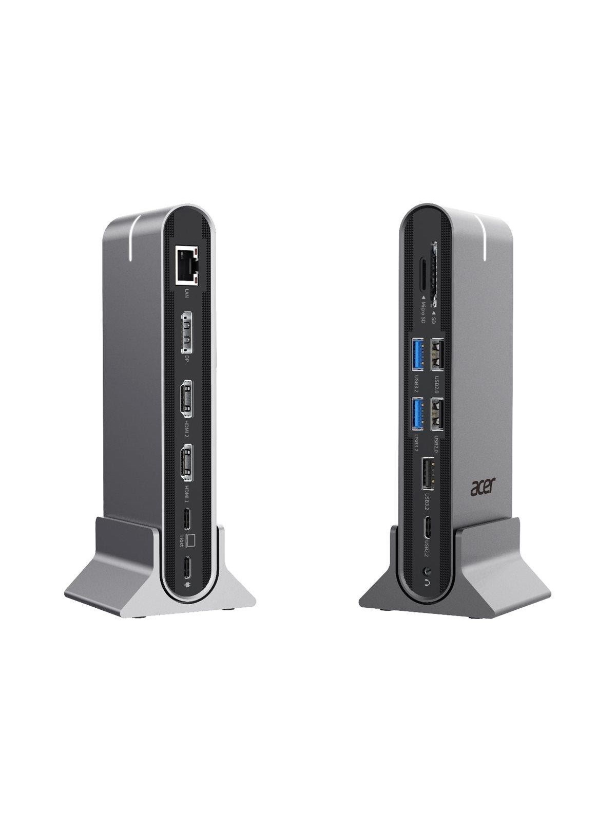 Acer Type-C Universal Docking Station 15-in-1 - docking station - USB-C - HDMI DP - 1GbE