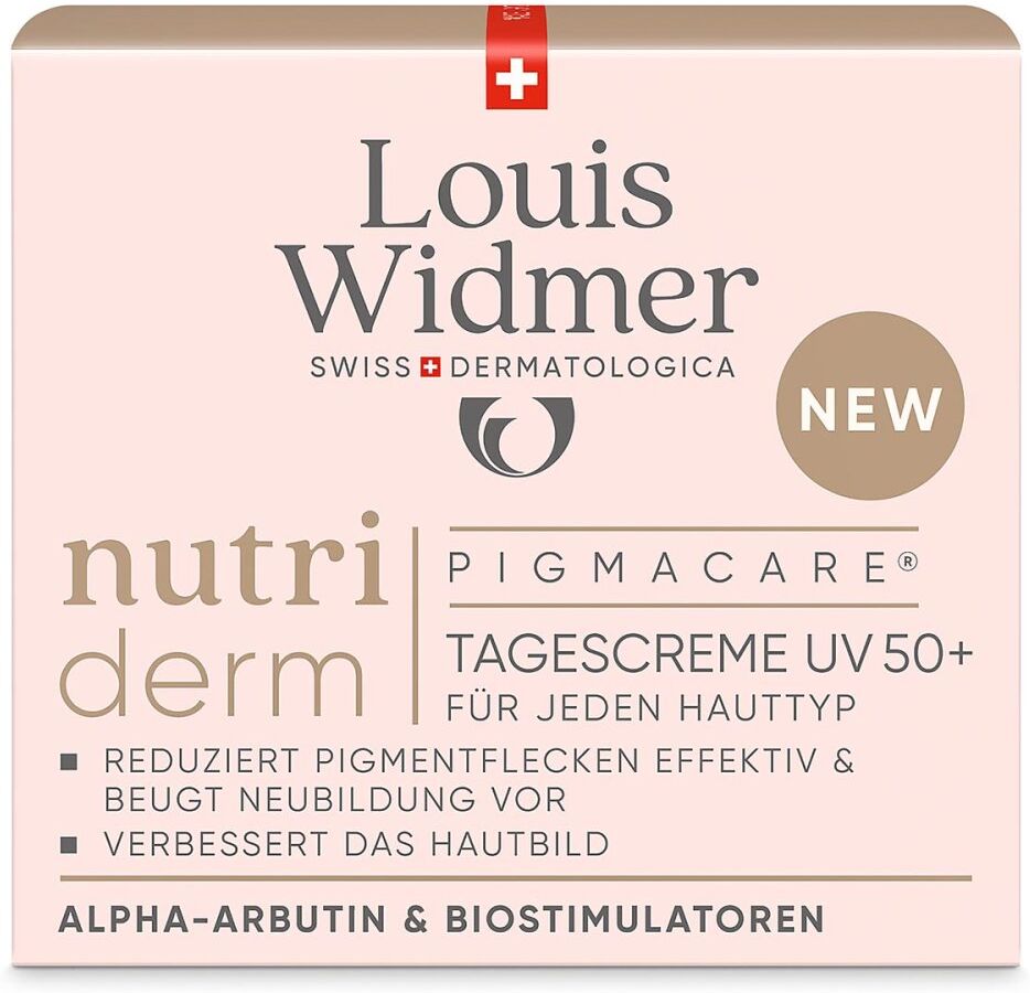 Louis Widmer nutriderm Pigmacare Tagescreme UV 50+ 50ml