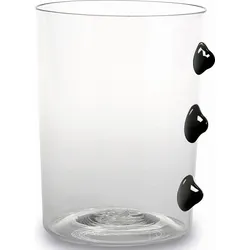 Petoni Wasserglas 370 ml schwarz