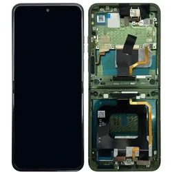 Motorola Razr 50 Ultra Display - Green (Display, Motorola Razr 50 Ultra), Mobilgerät Ersatzteile, Grün