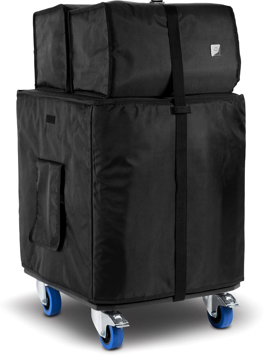 LD Systems Dave 12 G4x Bag Set - Transport Set Aus Rollbrett Und Schutzhüllen Für Dave 12 G4x