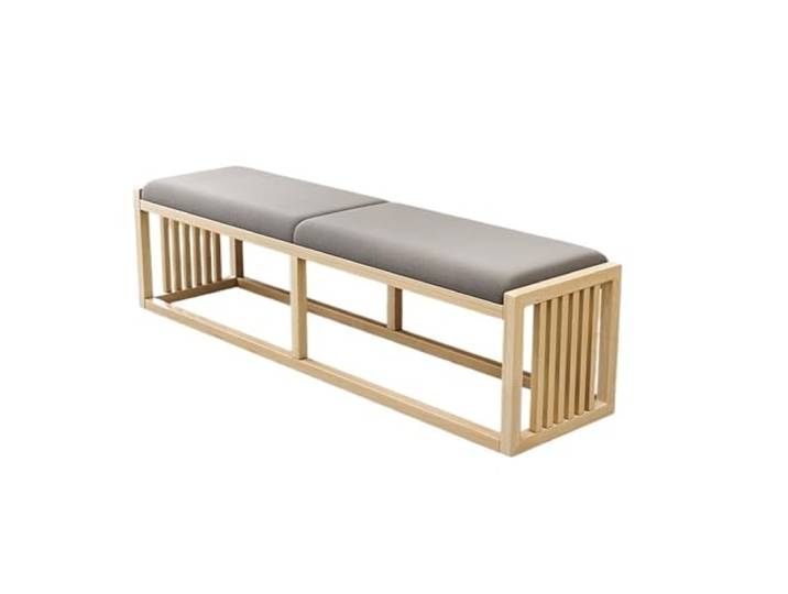 CHICKEN Tritthocker Nachttischhocker aus massivem Holz, Schuhwechselhocker, Schlafzimmer-Nachthockerbank, geeignet for Schlafzimmer, Eingangshalle und Wohnzimmer Schlafzimmerbank(04,100 * 40 * 45cm)