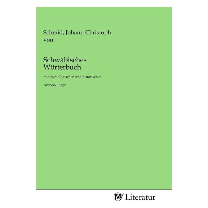 MV-Literatur Schwäbisches Wörterbuch (Softcover) (46355049)