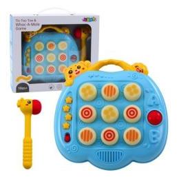 [n]fibrecare Whac-A-Mole Hammer Arcade-Spiel für Kleinkinder, Blau (65615439)
