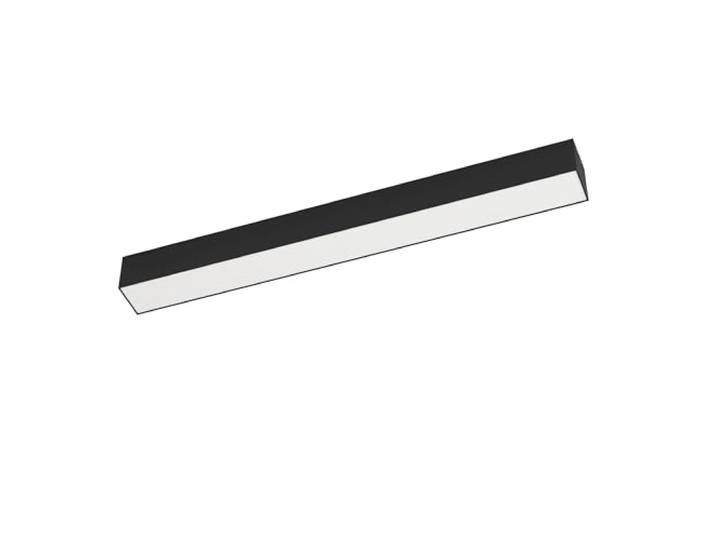 Eglo Applique murale LED Salitta\, lampe murale d'extérieur\, luminaire en métal noir\, éclairage blanc chaud\, IP65\, 58 cm