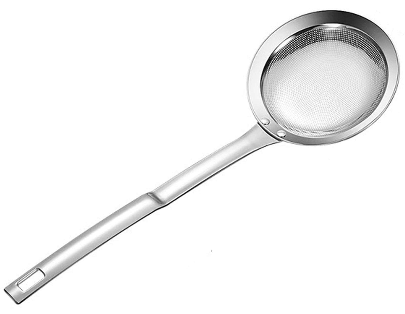 Dripio Zeefschep van roestvrij staal, zilverkleurig