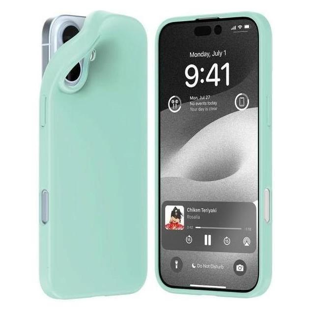 Mercury Soft iPhone 16 Plus 6.7" miętowy/mint (Apple iPhone 16 Plus) (49892005)