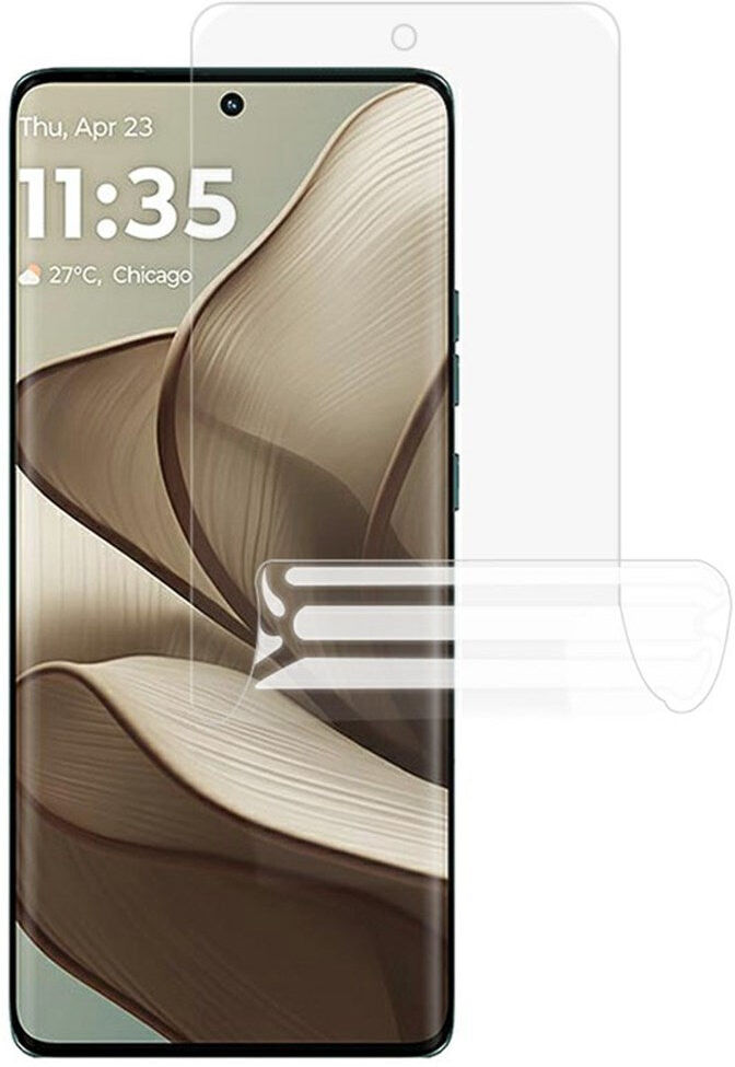 INCOVER PET Film Skærmbeskytter til Motorola Edge 50 5G - Ultra Klar Full Size