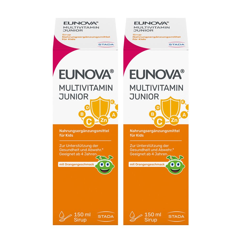 Eunova Junior x2 2x150 ml Sirup