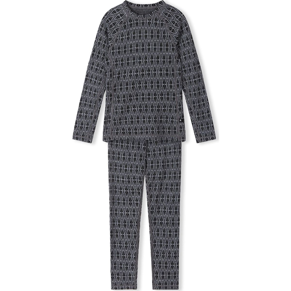 Reima Wool Base Layer Set, Taival melange grey (9401) 140 cm 5200032A9401140