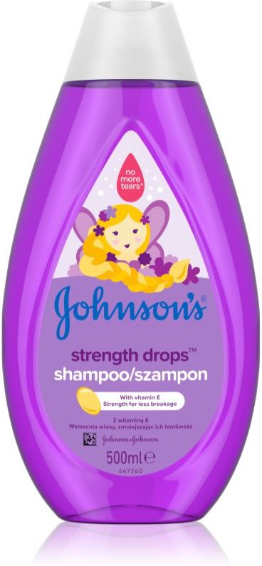 Johnson's® Strenght Drops shampoing fortifiant pour enfant 500 ml
