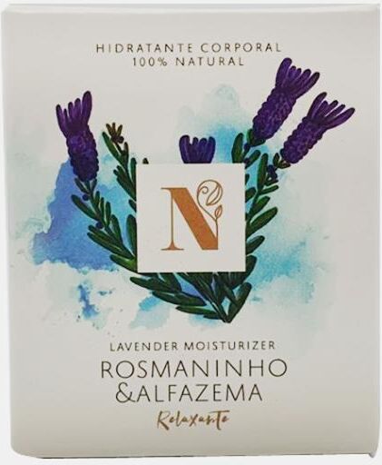 DNATUREZA HIDRATANTE CORPORAL ROSMANINHO & ALFAZEMA 75ml