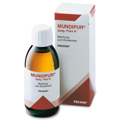Mundipur spag.Peka N Tropfen 150 ml Saft