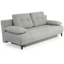 Schlafsofa Till Cord Grau Hellgrau