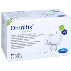 Omnifix Silicone Fixiervlies 10 cmx5 m 1 St