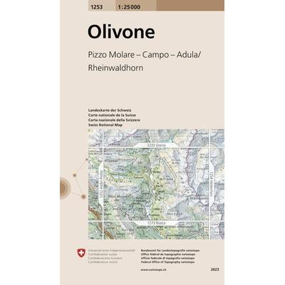 Swisstopo 1 : 25 000 Olivone, Sonstige von Bundesamt für Landestopografie swisstopo, Swisstopo, 978-3-302-01253-7