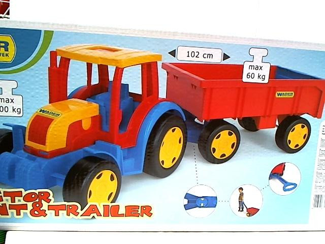 Wader GIGANT tractor met aanhanger