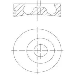 Kolben MAHLE 101 97 00