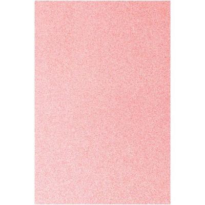 Glitterkarton Neon Peach 50 x 70 cm, MIX
