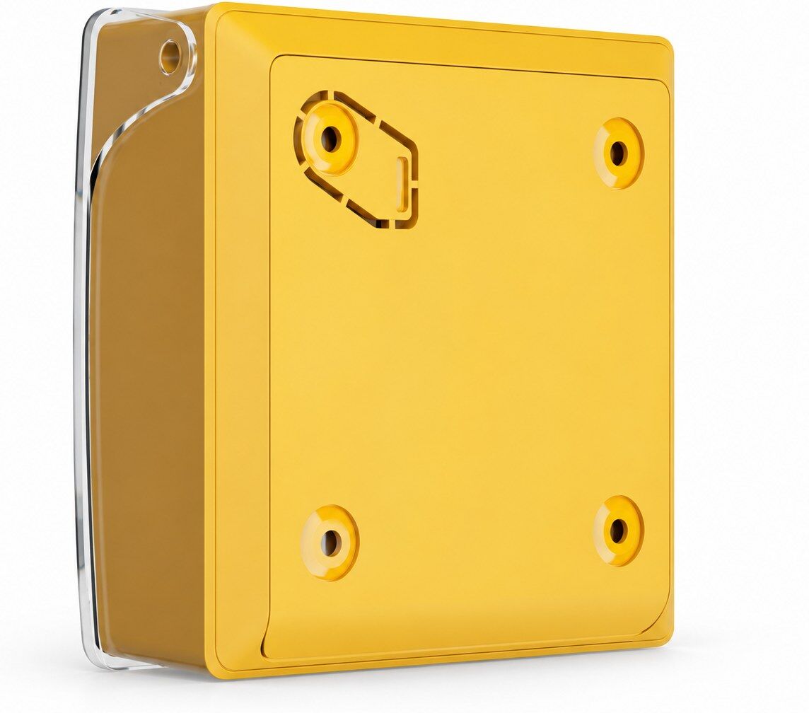 Ajax Manual Call Point Pulsante Manuale Wireless Giallo 87651 Antincendio En-54