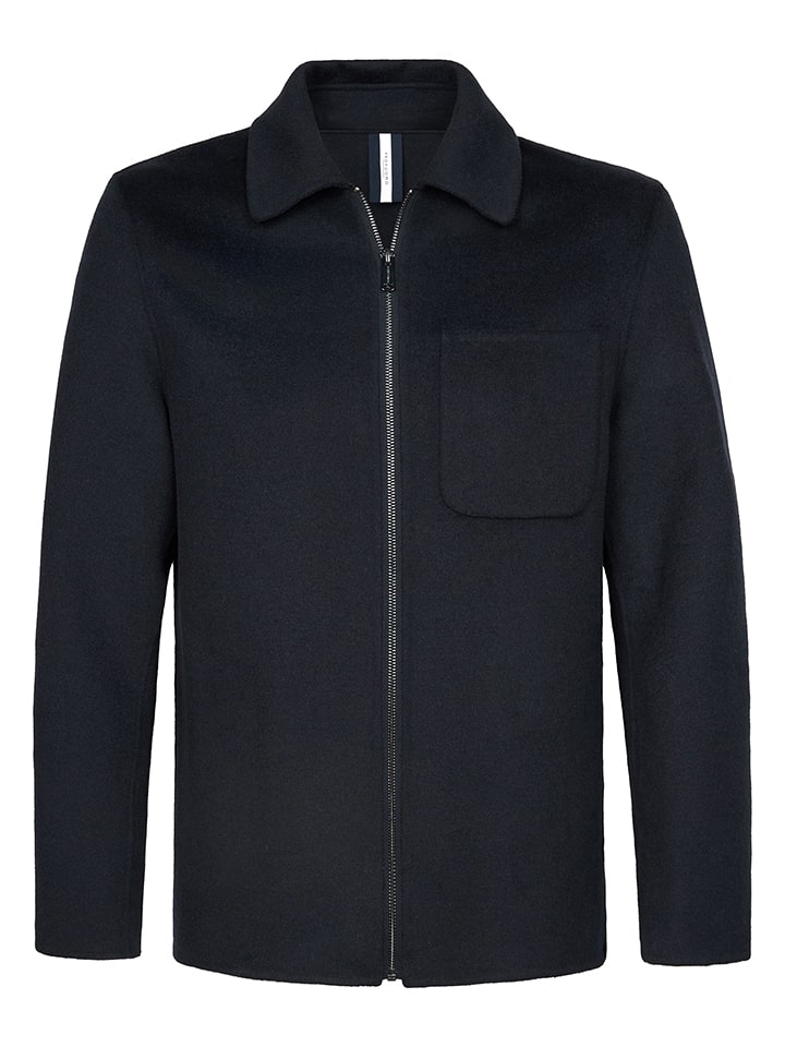 PROFUOMO Wolljacke in Dunkelblau - M
