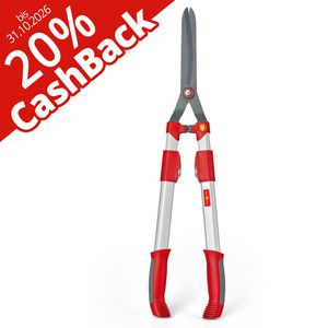 Wolf-Garten Heckenschere HS 1000 T, 73CHA001650, 20% Cashback, 32 cm Messerlänge, Teleskop