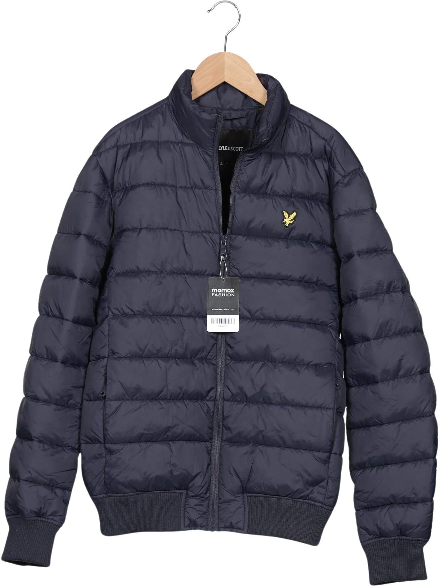 Lyle & Scott Herren Jacke, Marineblau, Gr. S, Synthetik - Second Hand
