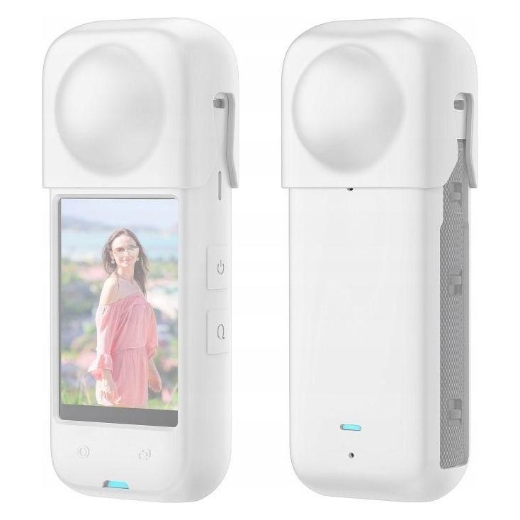 Puluz Dekielek Na Obiektyw + Obudowa Silikonowa Osłona Ochrona Do Insta360 X4 / X 4 / Pu985w (PULUZ)
