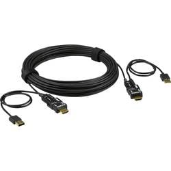 ATEN HDMI Anschlusskabel HDMI-A Stecker, HDMI-A Stecker 100.00 m Schwarz VE7835-AT 4K UHD HDMI-Kabel
