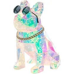 LED-DEKORATION Hund Bunt Jonku