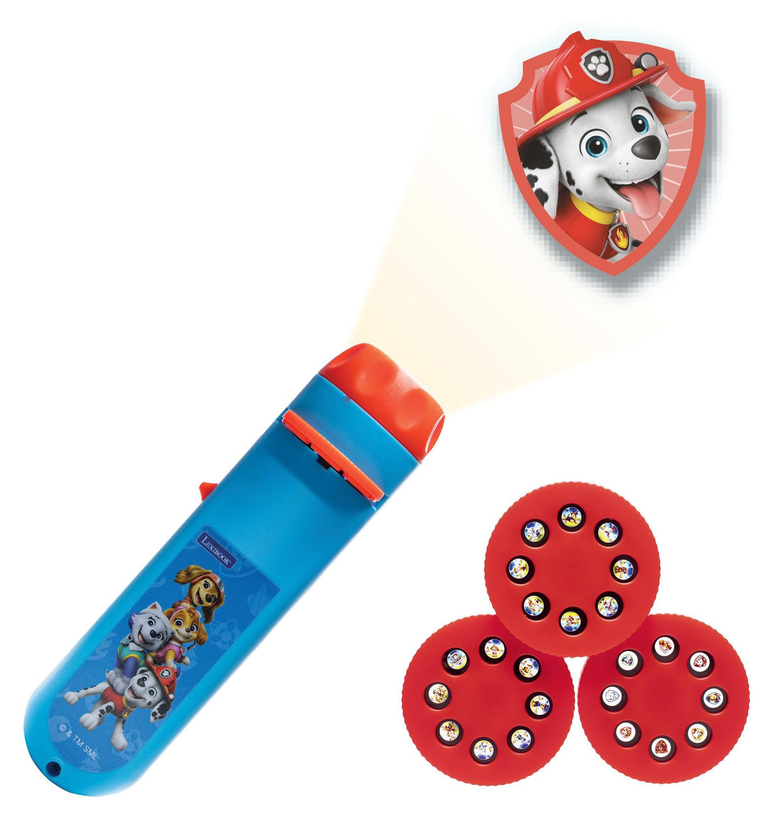 Lexibook Paw Patrol Story Projector en Zaklamp - 2 in 1 - 24 afbeeldingen