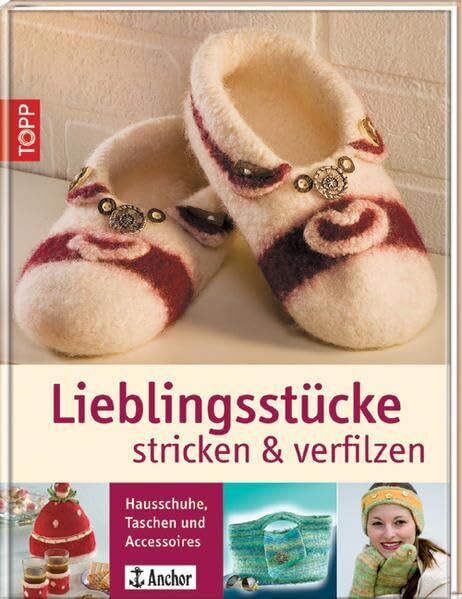 Lieblingsstücke stricken & verfilzen: Hausschuhe, Taschen, Accessoires - Preis vom 30.09.2026 09:01:18 h