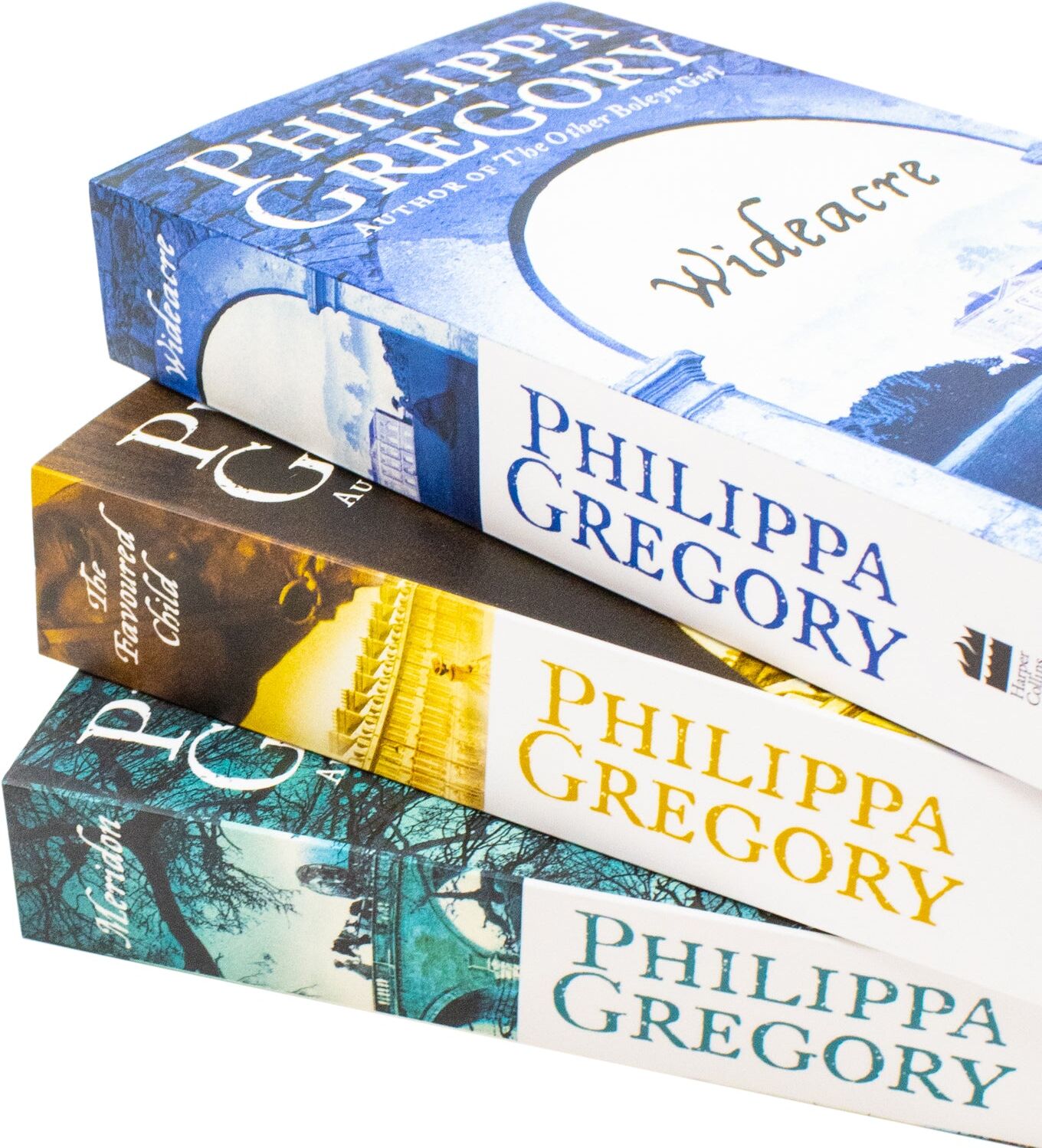 Harper Collins Wideacre Trilogy – 3 Book Collection Set by Philippa Gregory   Wideacre, The Favoured Child & Meridon   Historical Fiction Family Saga