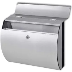 vidaXL, Briefkasten, Saconella (Doppel-Briefkasten) (37.50 x 13 x 31 cm)