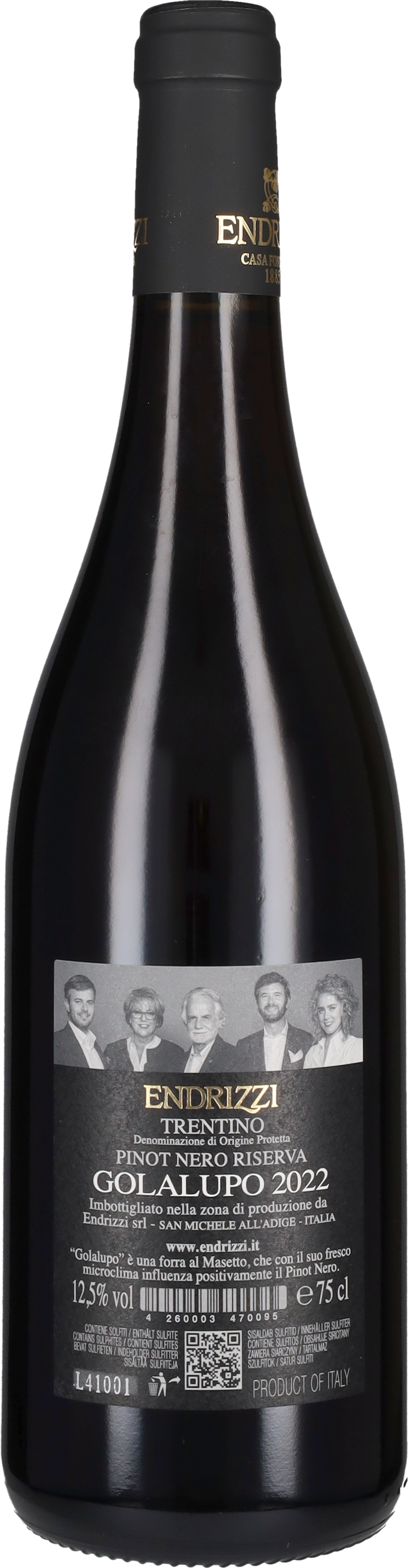Pinot Nero Riserva 'Golalupo' Endrizzi 2023