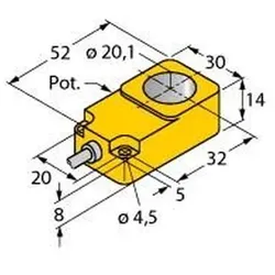 Turck Sensor BI20R-Q14-LU
