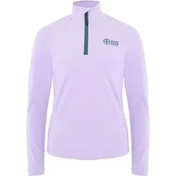 CHIEMSEE Fleecepullover mit auffälligem PlusMinus-Print, Größe 2XL in Lila 153817