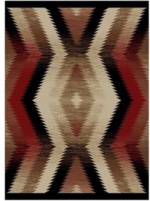 Mayberry Rug Hearthside Desert Night Multi Lodge Area Rug