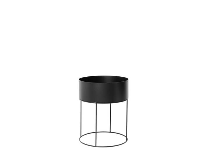 Pflanztopf Plant Box schwarz Round 50 cm